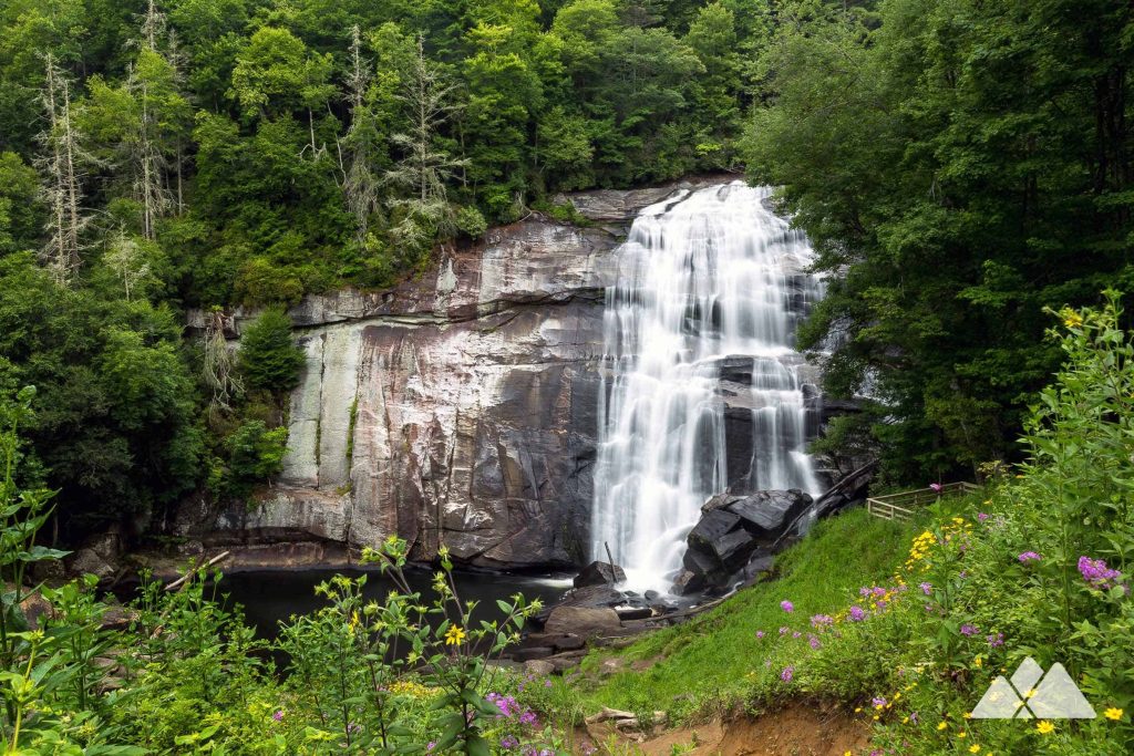 best waterfalls near brevard nc