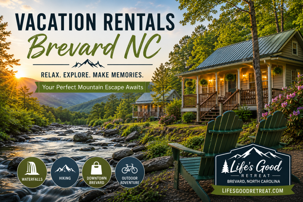 vacation rentals brevard nc