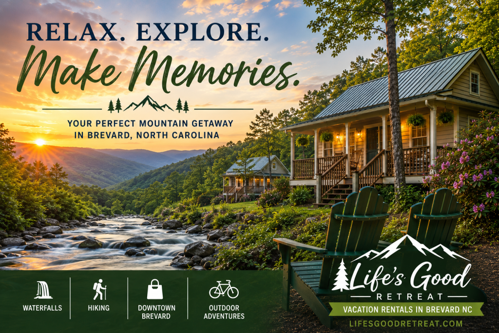 vacation rentals brevard nc