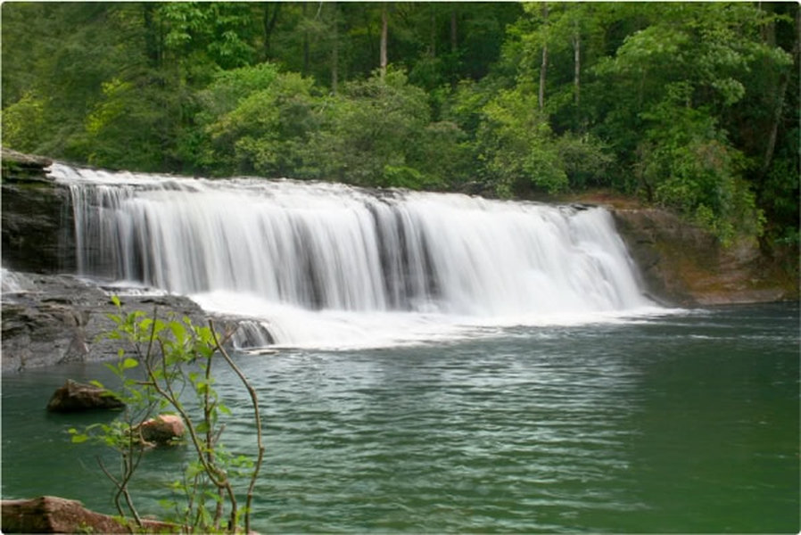 Hooker Falls near Brevard NC