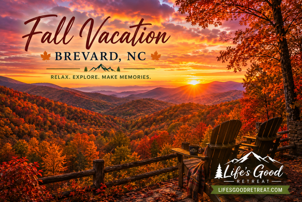 fall vacation brevard nc